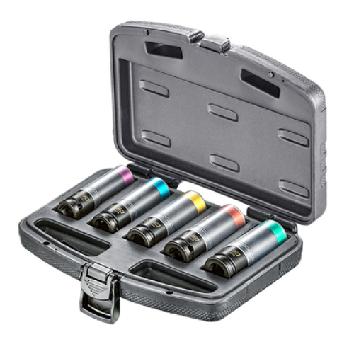 FT30058 Set di bussole per avvitatore ad impulsi, 1/2 