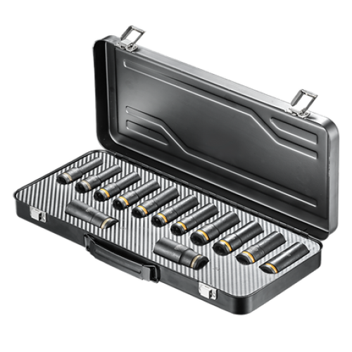 Set bussole per avvitatore ad impulsi, lunghe, 1/2 