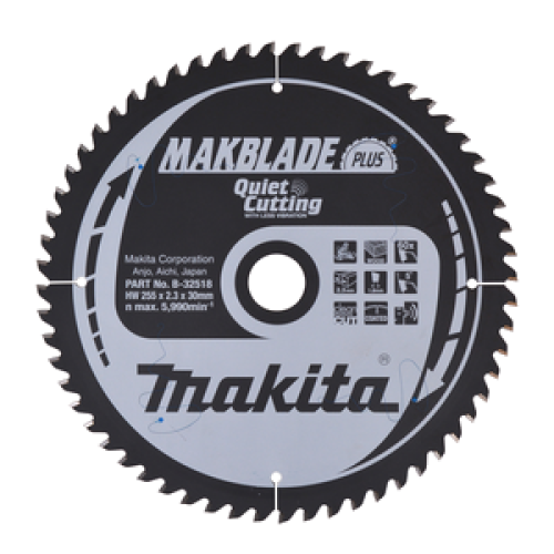 MAKBLADE+ lama per sega circolare 255/30 per troncatrice per tagli angolari MAKBLADE+ lama per sega circolare 255/30 per troncatrice per tagli angolari