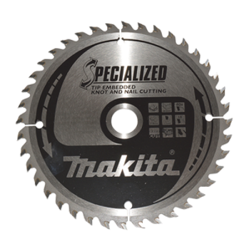 SPECIALIZED lama per sega circolare portatile con denti brasati 165/20
