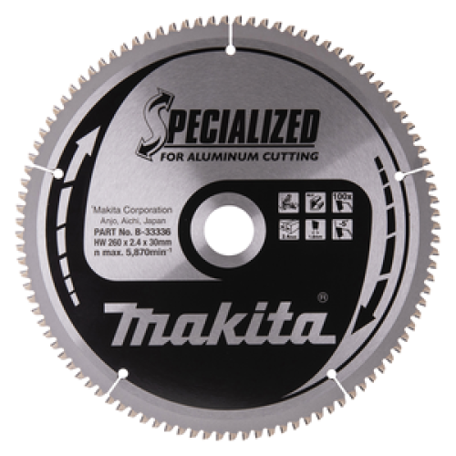 SPECIALIZED lama circolare per alluminio 260/30