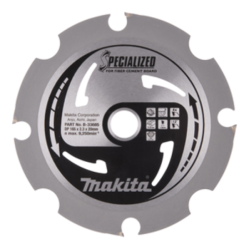 SPECIALIZED PCD disco da sega circolare rivestito di diamante 165/20