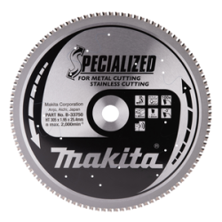 SPECIALIZED disco per troncatrici per metallo 305/25,4
