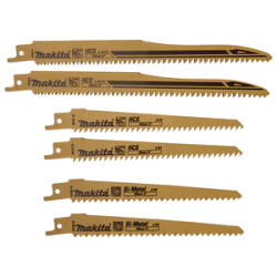 Set lame per sega a gattuccio per legno, 6 pezzi