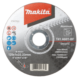Disco da taglio 125/22,23 A60T-BF