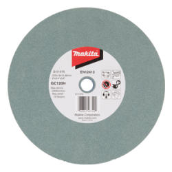 Mola per mola da banco doppia 205 x 19 x 15.88 • grana GC120H