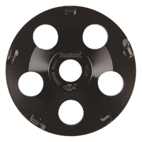 Disco a tazza PCD (Diamante policristallino) per levigatrici per calcestruzzo