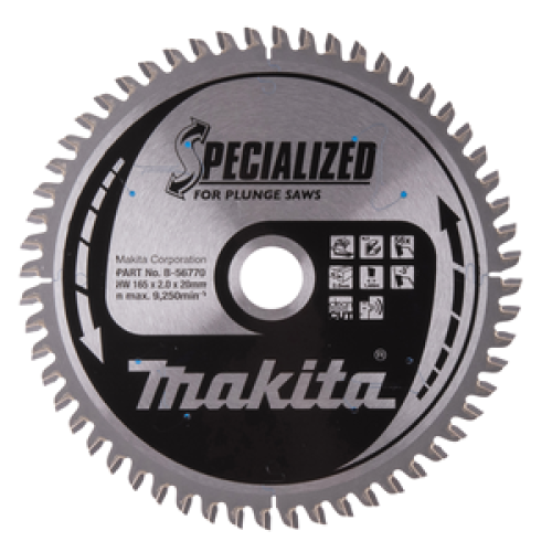 SPECIALIZED disco circolare per sega a immersione a batteria 165/20 SPECIALIZED disco circolare per sega a immersione a batteria 165/20