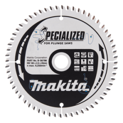 SPECIALIZED disco circolare per sega a immersione a batteria 165/20