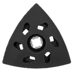 Piastra abrasiva per carta abrasiva delta, panno lucidante e velluto - velcro - TMA078