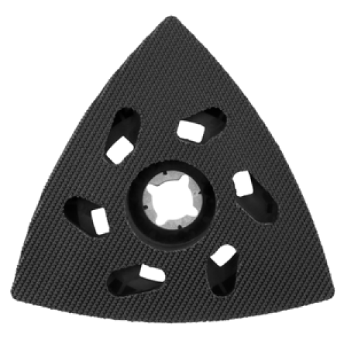 Piastra abrasiva per carta abrasiva delta, panno lucidante e velluto - velcro - TMA078