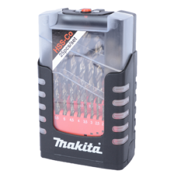 Set punte per metallo con gambo tondo