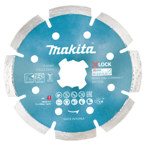 X-LOCK disco diamantato 115/22,23