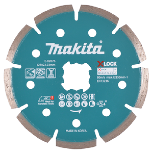 X-LOCK disco diamantato 125/22,23