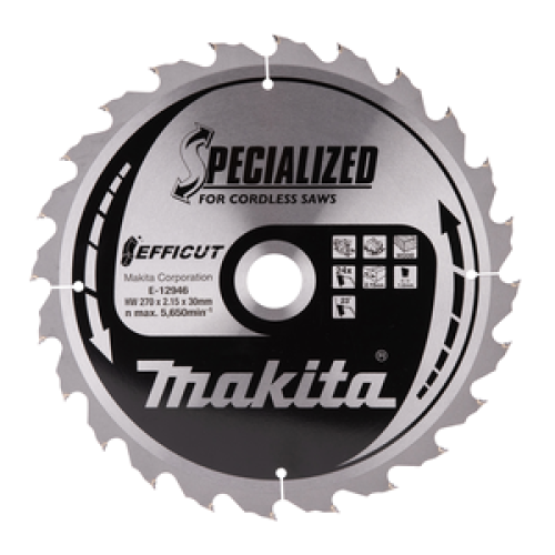 EFFICUT lama per sega 270/30 per sega circolare manuale