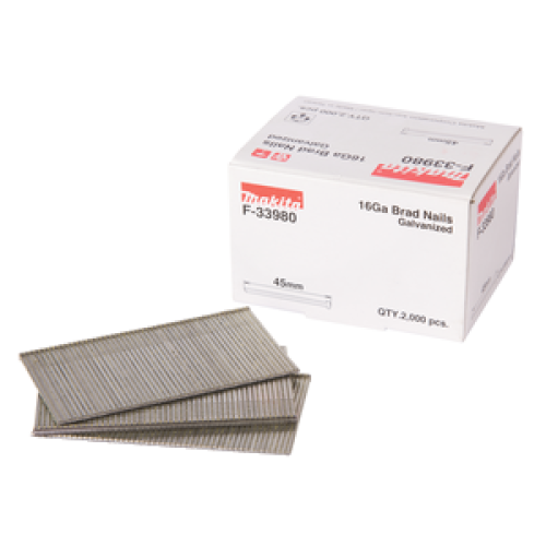 Chiodi zincati a testa imbutita 16 GA (1,6 x 45 mm)