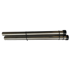 Set tubi aspirazione in acciaio inox - 2 pezzi Ø 36 mm