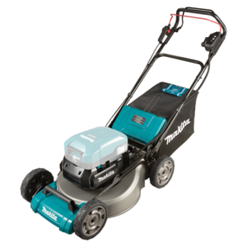 Tosaerba a batteria 36V con connettore di collegamento e trazione sulle ruote 53 cm Tosaerba a batteria 36V con connettore di collegamento e trazione sulle ruote 53 cm